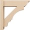 Ekena Millwork 6-in W x 20-in D x 20-in H Balboa Trad Rough Cedar Woodgrain TimberThane Outlooker, Primed Tan OUTUR060X20X20BOA04RCPR - alternate 6